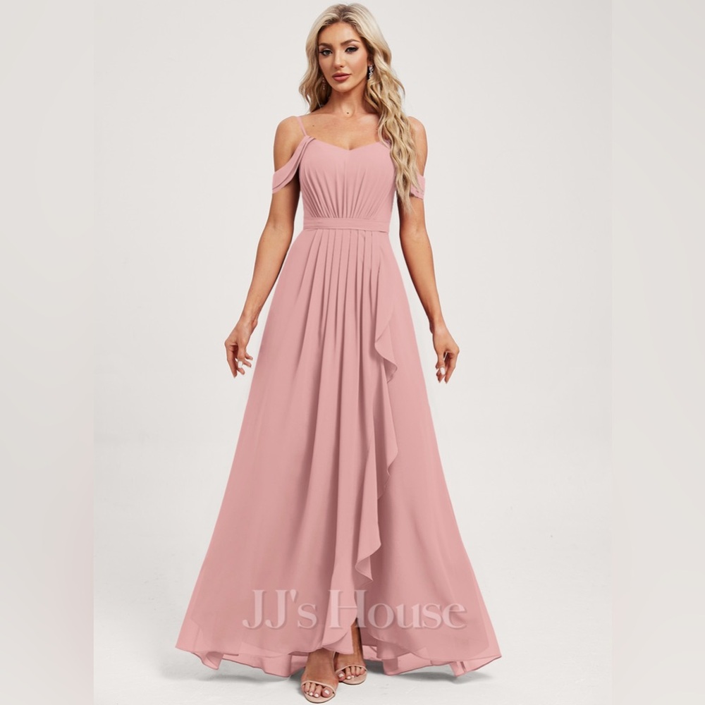 JJ House flowy dress - Blush color